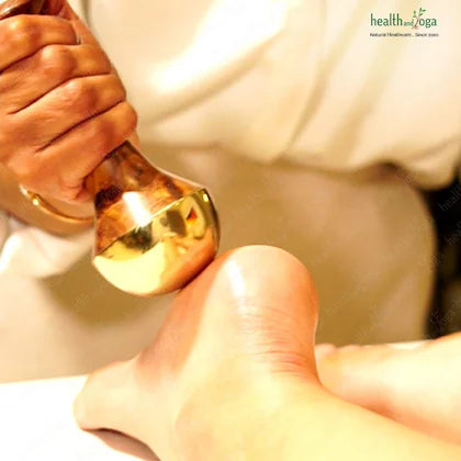 Kansa Wand 2-in-1 (Face & Foot Detox Massager)